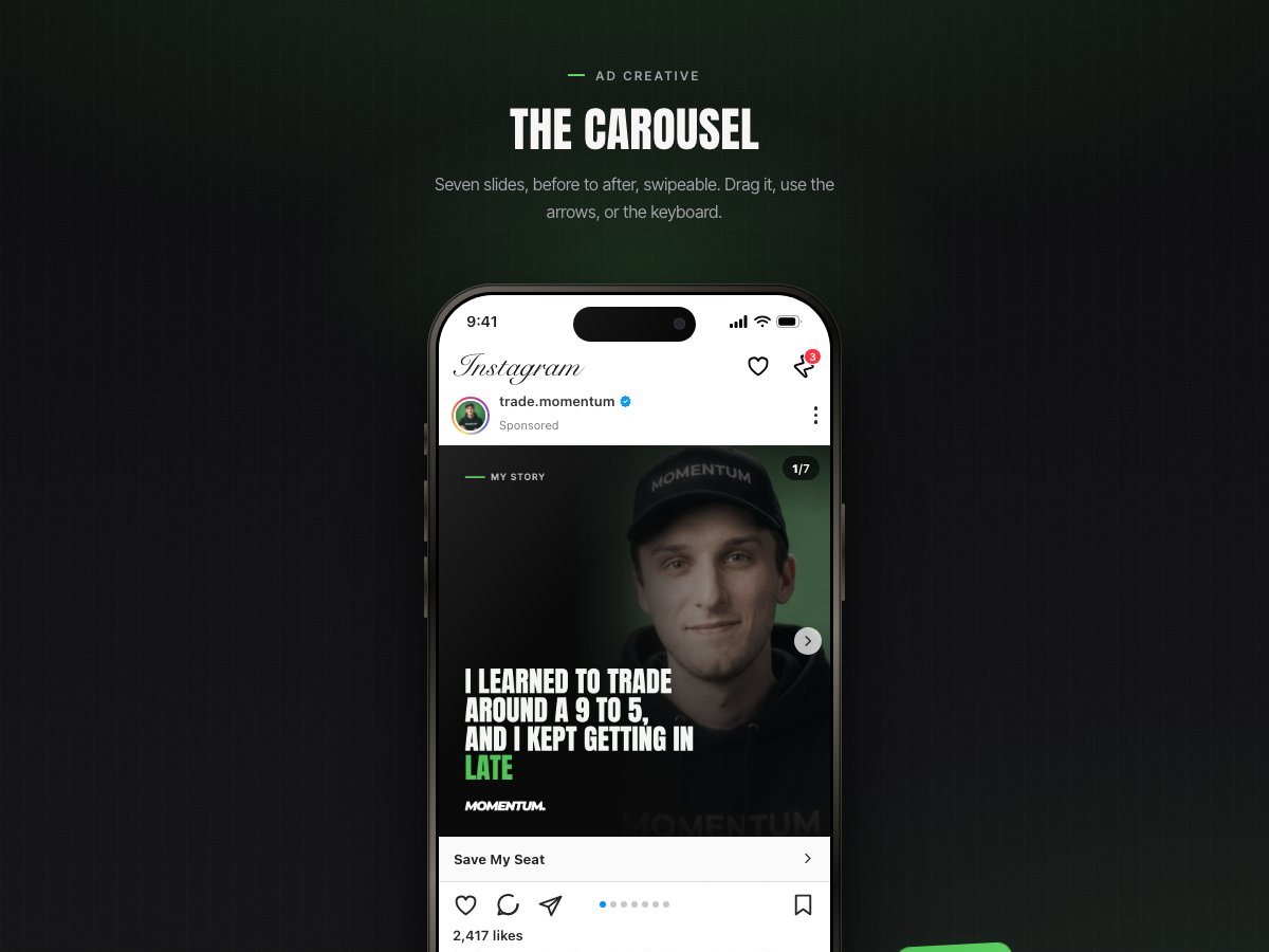 Carousel preview